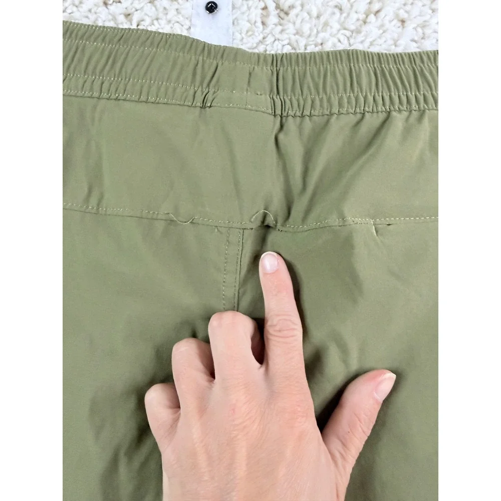 The North Face Performance Pants Men XL Olive Green Hiking Outdoor Active